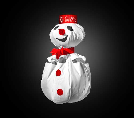 Насадка-снеговик для подвесной машины EASY Swirl Snowman