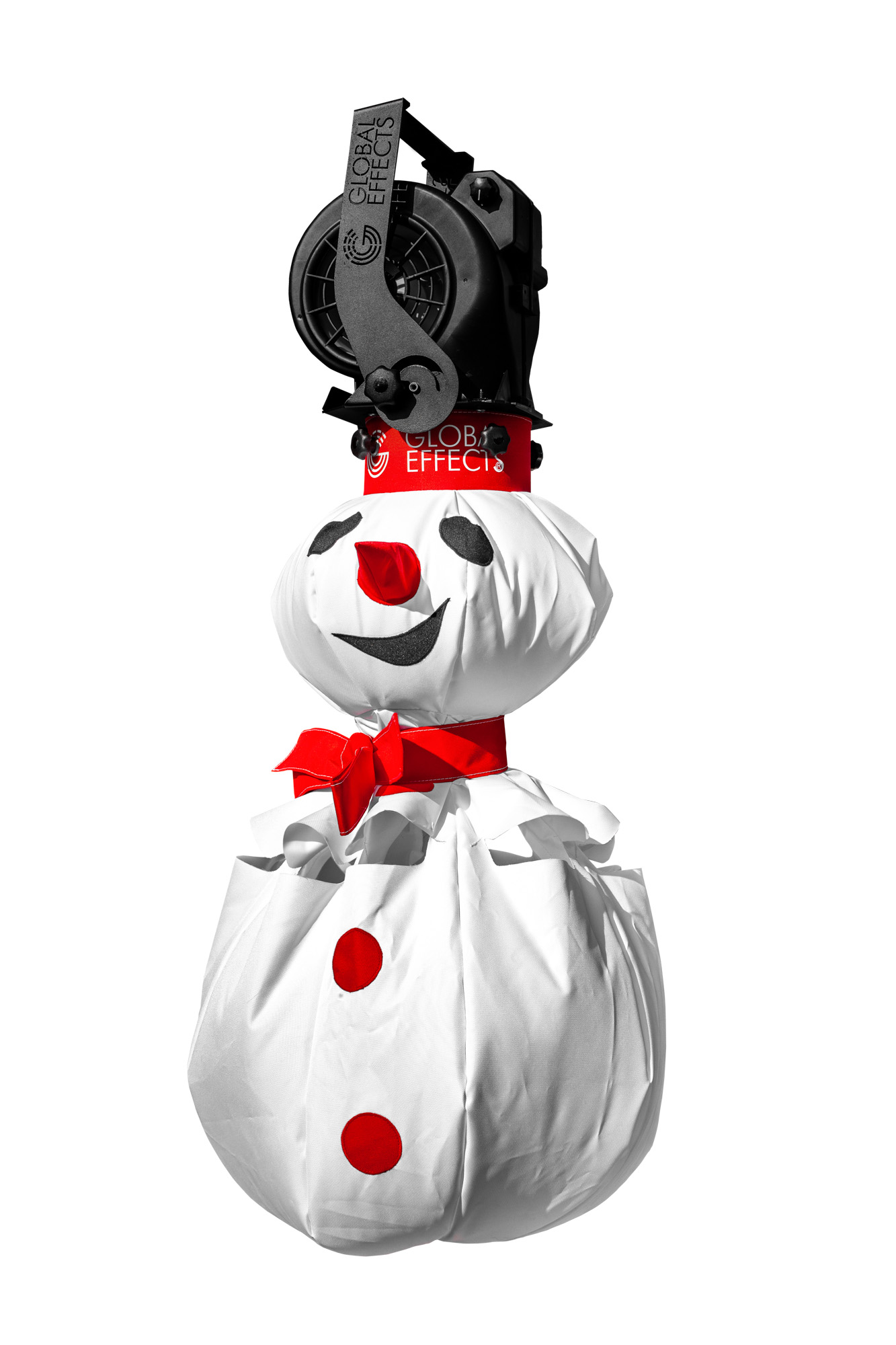 Насадка для подвесной конфетти-машины Снеговик